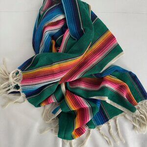 Brand New 100% Wool Oversized Scarf/ Wrap  AKA NY Brand